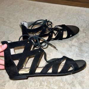 Lace up sandals
